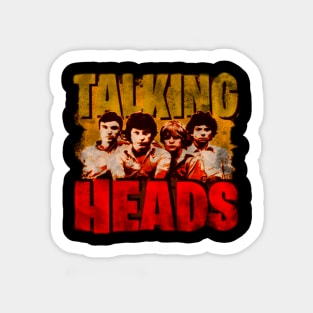 80s // Talking Heads Vintage Sticker